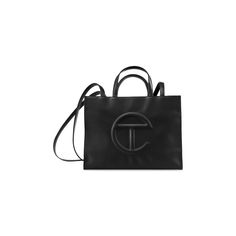 Telfar Black, Black Shopping Bag, Telfar Bags, Branded Shopping Bags, Telfar Bag, Cotton Drawstring Bags, Day Bag, Everyday Bag, Black Cross Body Bag