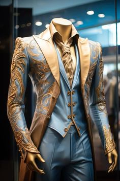 Hi Friends Some Surprise able Thing is waiting for you click on the given below link Fantasy Suits Male, Butch Lesbian Fashion, Mercury Planet, Stylish Mens Suits, Regency Era Fashion, Snowflakes Falling, Gala Outfit, Fancy Suit, Star Clothing