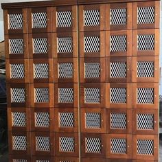 Elegant Bar Cigar Lockers Wire Mesh 30 Commercial Cigar Humidor Locker Bar Counter Design, Flat Panel Doors, Mesh Door, Counter Design, Humidor, Raised Panel, Bar Counter, Wire Mesh, Door Styles