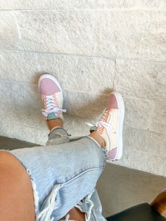 Pink aesthetic, pastel aesthetic, spring aesthetic, spring shoes, spring style, spring outfits, spring outfit inspo, spring trends 2023, beach aesthetic, cute shoes, cute sneakers, Vans old skool Pastel Vans Outfit, Pastel Sneakers Outfit, Pink Vans Outfit Casual, Pink Checkered Vans Outfit, Trendy Pastel Low-top Sneakers, Cute Vans Sneakers For Spring, Pastel Sneakers For Spring Streetwear, Sporty Pastel Sneakers For Streetwear, Retro Spring Color Block Sneakers