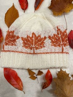 "This handmade beanie is perfect for the fall. Adult small size fits a head circumference between 20\" and 23\" (50.8 cm to 58.42 cm) and the Adult large fits a head circumference between 24\" and 26\" (61 cm to 66 cm). This hat is machine washable." Warm White Bonnet For Fall, Handmade Beanie One Size Fits Most, Handmade One Size Hats For Fall, Warm Bonnet Cap For Fall, Handmade Fall Hats One Size, Handmade One-size Fall Hats, Warm Fall Bonnet Cap, Knitted One-size Hat For Fall, Handmade Hats For Fall, One Size Fits Most