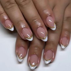 24Pcs 3D Gold Lines Nails Press Ons White French Fake Nails Short Almond Acrylic Artificial Nail Simple False Nails with Glue Feature1: Acrylic False Nails Feature2: Acrylic Nail Tips Feature3: False Nail Tips Feature4: nail supplies for professionals Feature5: fake nails press on Feature6: nail art Feature7: Nail Tips Feature8: nails set press on Feature9: Geometry Fake Nails Feature10: Long French Ballerina False Nails Feature11: Ballerina False Nails Feature12: Acrylic False Nails Brand Name: Qsezeny Model Number: none Size: M Quantity: 24pcs/box Item Type: False Nail Material: Acrylic Size: none Application: Finger Hign-concerned Chemical: none Number of Pieces: COMBO Nail Length: as shown White And Gold Tips Nails, Blue Gold French Nails, Golf French Tips Nails, White Tips With Gold Line, French Tip With Gold Accent Nail, White Nail Gold Tip, Gold Gel X Nail Designs, Gold Nails Acrylic French Tips, Gold Tipped French Nails