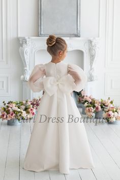 First Communion Dresses Catholic, Communion Dresses Catholic, Long Sleeve Flower Girl Dress, Baby Wedding Dress, Baby In Wedding Dress, Flower Girl Dress Toddler, Heirloom Dresses, Ivory Flower Girl Dresses, Toddler Flower Girl Dresses