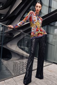 Haute Couture Gowns, Sequin Pants, Relaxed Outfit, Naeem Khan, Vogue Paris, Cool Diy, Spring Collection