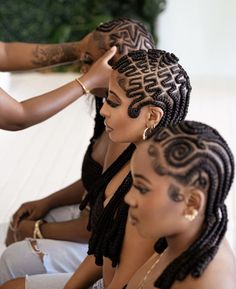 Unique African Hairstyles, Cute Black Hairstyles Braids, Hair Styles On Short Hair, Coil Styles, 6 Braids Hairstyles Black, Natural Hair Braid Styles, Braid Styles For Black Women, Braid Hair Style, Braids Black Women