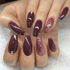 Nagellack Trends, November Nails, Coffin Shape, Nail Varnish, Fabulous Nails, Nails Toes, Fancy Nails, Creative Nails, Gorgeous Nails