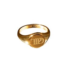 The Tortured Poets Department Ring - Taylor Swift Official Store Taylor Swift Items, Taylor Swift Ring, Preppy Rings, Taylor Swift Things, Gold Heart Bracelet, Trending Bracelets