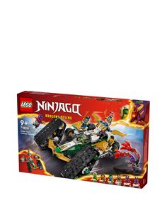 the lego ninja motorcycle is in its box