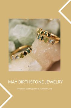 May's birthstone, Emerald, is known as the “Stone of Successful Love” and is intended to open and nurture the heart. It’s a stone of unconditional love and inspiration. In keeping, it’s also the traditional gift for the 20th, 25th and 55th wedding anniversaries. Peridot Jewelry With Gemstone Accents For May Birthstone, Peridot Gemstone Jewelry For May Birthstone, Green Peridot Birthstone Ring For May, Fine Jewelry Green Stackable Jewelry, Stackable Green 14k Gold Jewelry, Green Stackable 14k Gold Jewelry, Fine Green Stackable Jewelry, Green Stackable Fine Jewelry, Gemstone Accents Promise Ring For May Birthstone