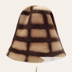 This high quality European made felt hood is made from luxurious smooth hare fur and has a terrifically smooth pile. Hand painted on the outside is a basket weave splatter printed design. Cone Measurements (when laid flat): 29x40cm (11.4x15.7 inches) *Please note that this is not a finished hat but the 'body' to make one from scratch.* Petershams Guide to hat bodies: Cone: This is the perfect size for most fascinators and for blocking out hat crowns. Flares: This is the size in between a cone an Sinamay Fabric, Blank Hats, Hood Hat, Millinery Supplies, Hat Base, Large Hats, Velvet Flowers, Feather Flower, Millinery Hats