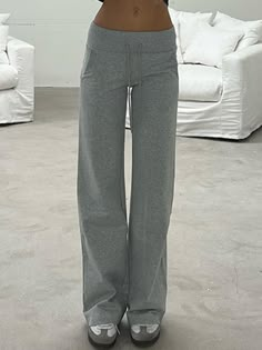 Style: Casual/Street/Hip Pop/Punk/VintageFabric Content: PolyesterFit Type: Loose Fit Flare Lounge Pants, Casual Sweatpants, Flare Leg Pants, Stylish Clothes For Women, Birthday Wishlist, Mode Inspo, Looks Chic, Loose Pants, Pop Punk