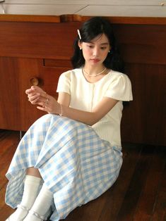 Croquettes Outfits, Vintage Korean Fashion, Japanese Modest Fashion, Sawako Outfit Ideas, Japanese Fits, Christian Modest Outfits, Japanese Style Fashion, Japanese Fashion Women, Japan Outfits