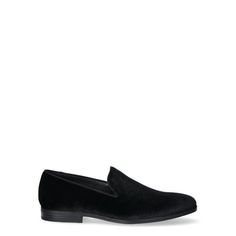 He will love this velvet construction elevates a fine Italian loafer designed for formal occasions. Padded sock ensures all-day comfort. Size: 9.5.  Color: Black.  Gender: male.  Age Group: adult. Formal Black Slip-on Loafers, Masculine Slip-on Loafers For Formal Occasions, Black Velvet Shoes Men, Black Velvet Slippers Men, Luxury Black Suede Loafers, Italian Loafers, Chukka Shoes, Madden Nyc, Dress Loafers