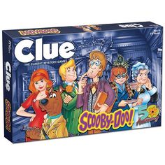 the clue board game, scooby doo