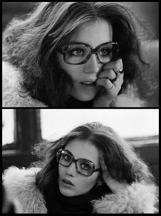 Woman With Glasses, French Actress, Baby Boomer, The Tenant, Vintage Glasses, Geek Chic