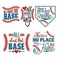 baseball svg files for cricut, silhouettes and other cutting machine designs