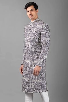 Groom, Sherwani, wedding sherwani, embroidery sherwani, wedding dress, mens style, men fashion, fashion, ethnic, traditional, embroidery dress, white, men kurta style, new dress, Color Embroidery