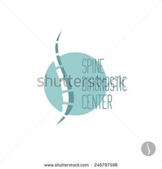 a logo for a cosmetic center with the words,'spine prosthetic center '