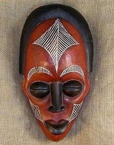 an african mask is shown on the screen above it's own email address to someone else