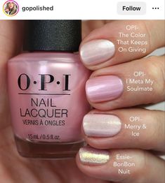 Opi Spring 2023 Collection, Opi Spring 2023, Opi Pink Nail Polish, Opi Nail Polish Colors, Aqua Nails, Pretty Nail Polish