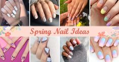 Nails Spring Ideas, Spring Nail 2023, Nail 2023 Spring, Beginner Nail Art, Spring Nails 2023 Gel, Spring Nail Inspiration, Art Nail Ideas, Nail Art Spring, Book Nails