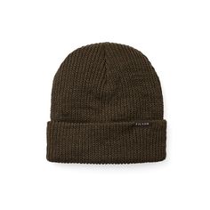 This warm, wool watch cap is perfect for insulating against drizzle, snow and dropping temperatures. The size and coverage is easily adjusted by cuffing the cap as desired. | Filson Watch Cap Beanie Otter Green Adjustable Solid Beanie For Outdoor, Filson Mens, Watch Cap, Cuffed Beanie, Belt Purse, Men's Knit, Accessories Bags Purses, Kids Hats, Wicks