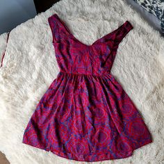 Band Of Gypsies Dress Sz Small 100% Cotton Purple Lined Sundress, Purple V-neck Lined Dress, Purple Flowy Sundress Mini Dress, Bohemian Purple Sleeveless Mini Dress, Sleeveless Purple Festival Dress, Fitted Purple Bohemian Mini Dress, Flowy Bohemian Purple Mini Dress, Flowy Purple Bohemian Mini Dress, Women's Intimates