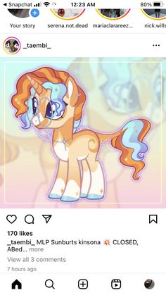 an image of a pony on twitter