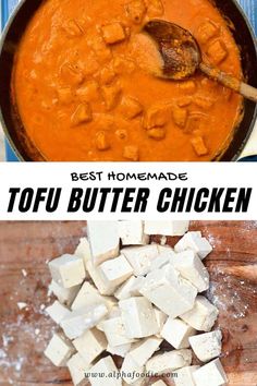 the best homemade tofu butter chicken recipe is made with just three ingredients and it's ready in minutes