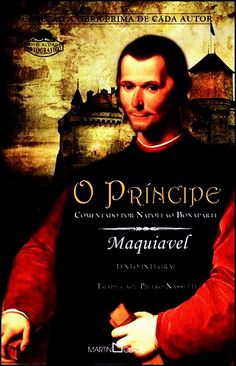 a painting of a man in black and red with the words o principee