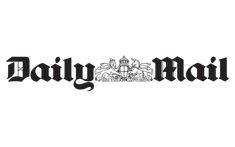 the daily mail logo on a white background