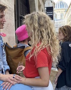 Blonde Curly Hair, Blonde Curls, Blonde Hair Looks, Surfer Girl, Dream Hair, Pretty Hairstyles, Wavy Hair, Hair Looks, New Hair