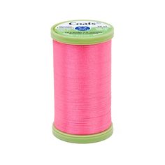 the spool thread is bright pink