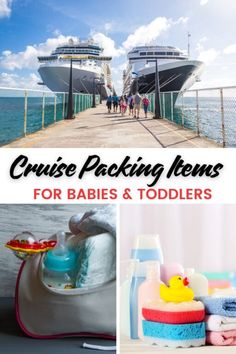 cruise packing items for babies and toddlers