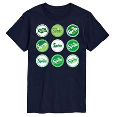 Quench his thirst for style with this Men's Sprite Bottle Cap Evolution FEATURES Crewneck Short sleeveFABRIC & CARE Solid colors: cotton; Heather colors: cotton, polyester Machine wash Imported Color: Navy. Gender: male. Age Group: adult. Sprite Bottle, Bottle Cap, This Man, Evolution, Solid Colors, Age Group, Solid Color, Navy, Color