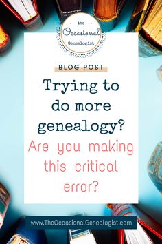 the words blog post trying to do more geneeloy are you making this crucial error?