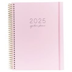 2025 Blush Teacher Planner with a gold coil, featuring a sleek design and elegant colour, perfect for organising the school year. Fulfilling Career, Math Place Value, Classroom Layout, Fabric Lanyard, School Plan, Being A Teacher, Highlighter Pen, Professional Learning, Free Planner