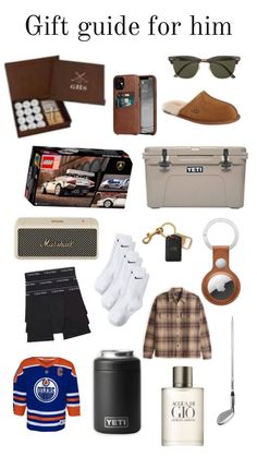 the ultimate gift guide for him