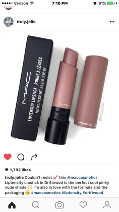 Mac Cosmetics Lipstick, Lipstick For Fair Skin, Makeup Must Haves, Mac Makeup, Makeup Obsession, Mac Lipstick