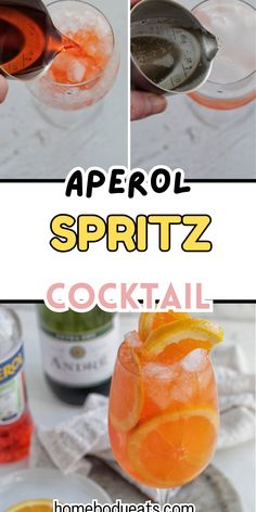 an image of aperol spritz cocktail recipe