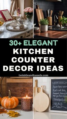 Kitchen Counter Decor Ideas