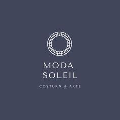 the logo for moda solei, an italian restaurant and artisane shop