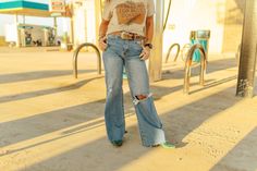 Looking for some new denim to rock? Check out our The Stella Wide Leg Jeans! Get all the western vibes when you pair these jeans with your favorite graphic tee and turquoise accessories. Turquoise Accessories, Casual Country Outfits, Prada Tshirt, Western Vibes, Accessories Brand, Hoodie Material, Womens Jeans, Country Outfits, Cool Sweaters