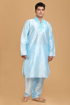 #muslim #eid #dresses 2018 - Firozi Dupion Silk Pathani Suit - 5092 Pathani Suit For Men, Kameez Style, Raya Dress, Mens Kurta Pajama, Lehenga Choli Designer