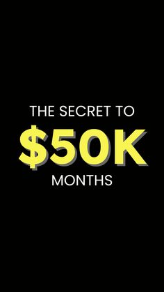 the secret to $ 50k in months is now available on iphone and ipads