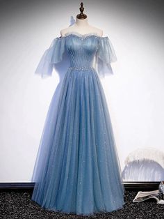 Sequin Glitter Tulle Evening Dress, Embellished Tulle Evening Dress Floor-length, Sequin Evening Dress With Glitter Tulle, Fitted Floor-length Evening Dress In Glitter Tulle, Rhinestone Gown For Homecoming During Prom Season, Evening Ball Gown With Glitter Tulle And Fitted Bodice, Rhinestone Evening Dress For Prom Season Banquet, Rhinestone Evening Dress For Banquet And Prom, Rhinestone Evening Dress For Prom Banquet