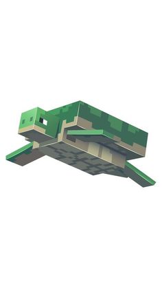 Minecraft Turtle, Ocean Biome, Minecraft Kawaii, Minecraft Animals, Minecraft Beach House, Minecraft Papercraft, Minecraft Stickers, Turtle Sticker