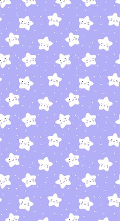 a purple background with white stars on it