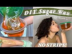 DIY SUGAR WAX AT HOME | EASY | ✨🍯 - YouTube Sugar Wax At Home, Diy Hair Wax, Diy Sugar Wax, Waxing Legs, Sugar Wax Recipe, Sugar Wax Diy, Wax Diy, Diy Scrubs