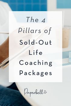 the 4 pillars of solid - out life coaching packages